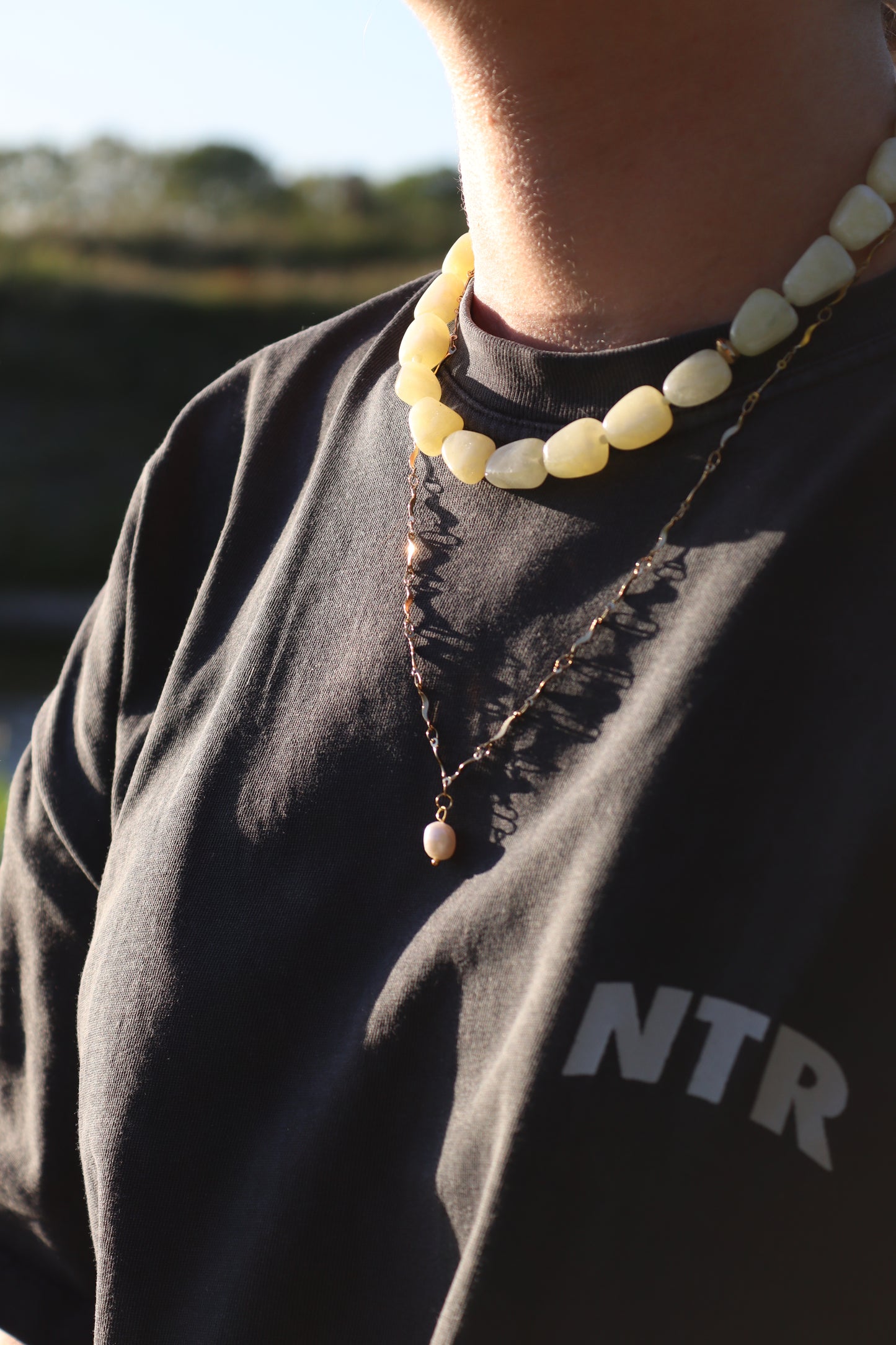 Ketting Yellow stone
